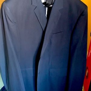 New NAVY BLUE Club Monaco blazer w/white buttons